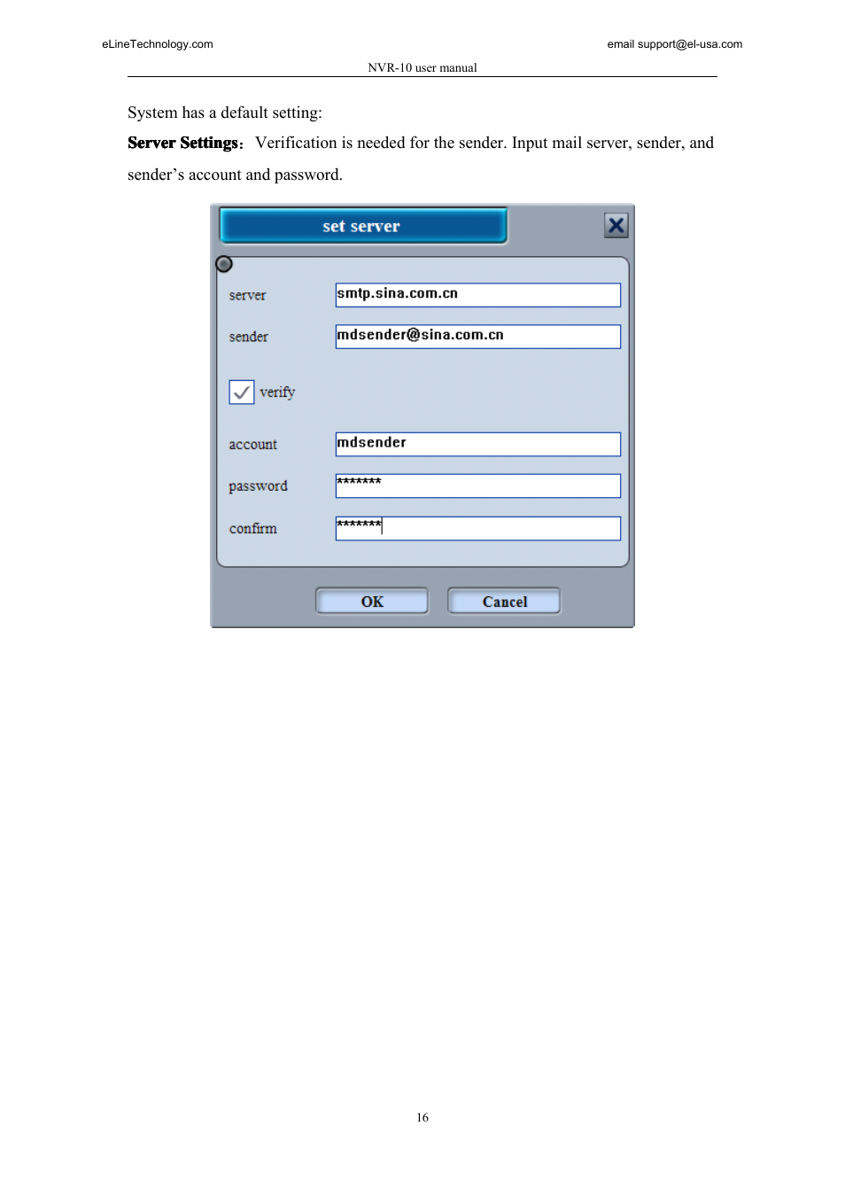 eLine Technology SNI-NVR User Manual | Page 17 / 45
