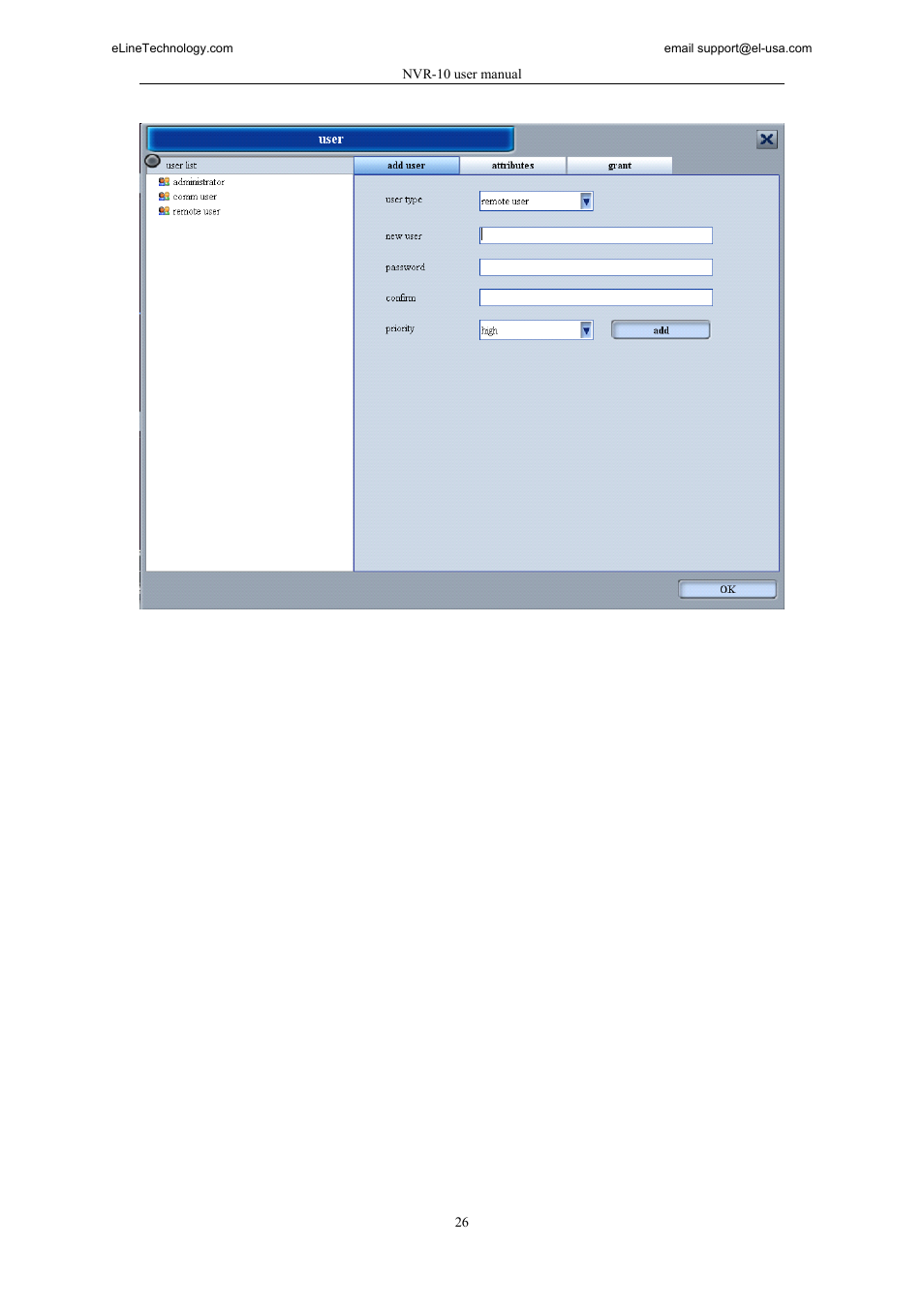 eLine Technology SNI-NVR User Manual | Page 27 / 45