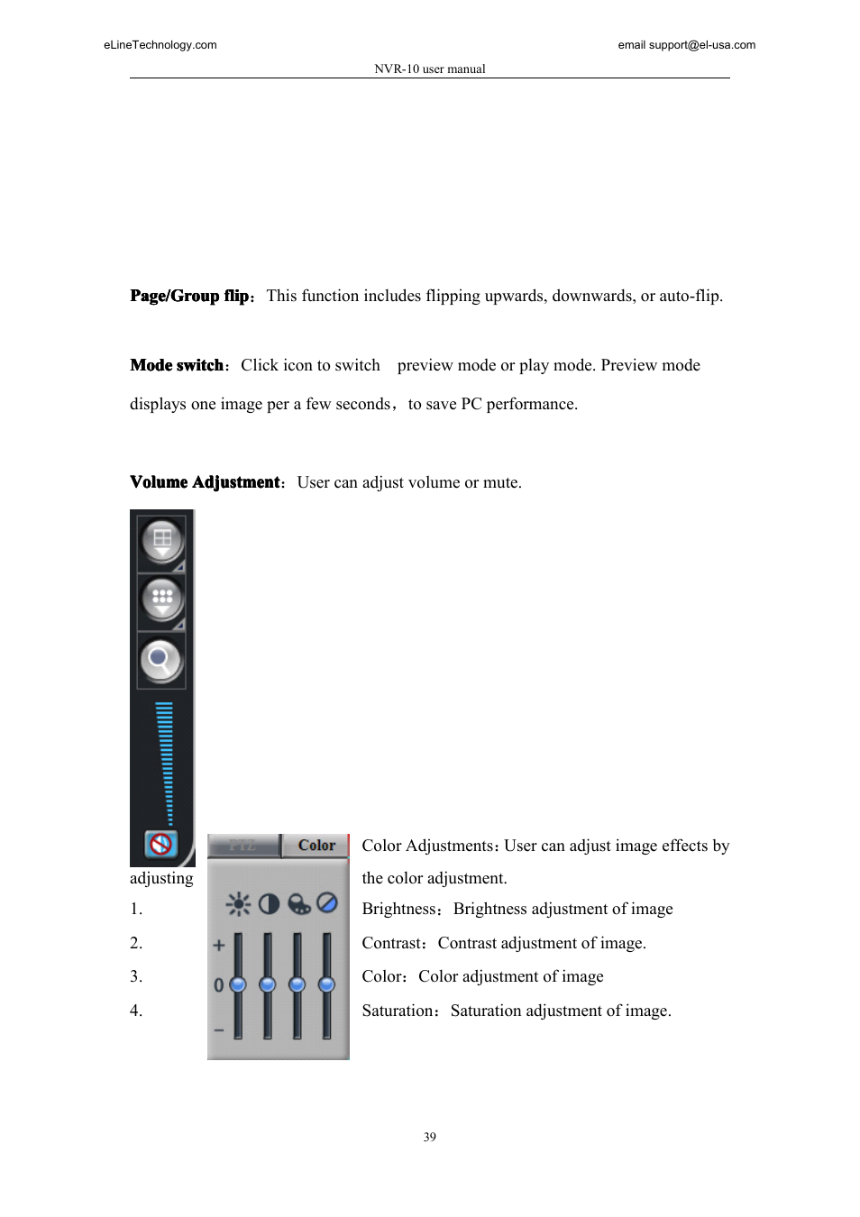 eLine Technology SNI-NVR User Manual | Page 40 / 45