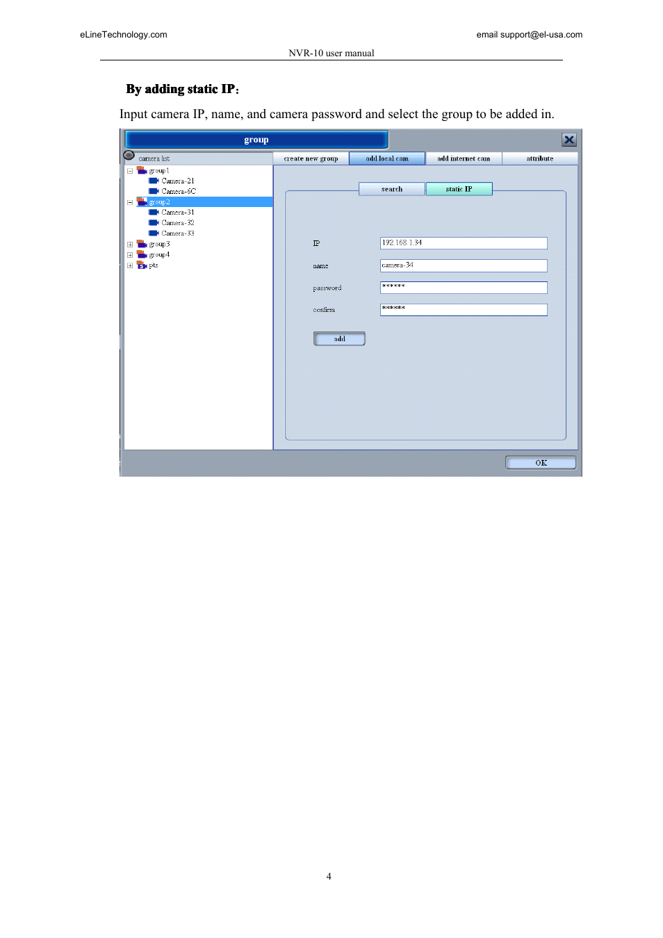 eLine Technology SNI-NVR User Manual | Page 5 / 45