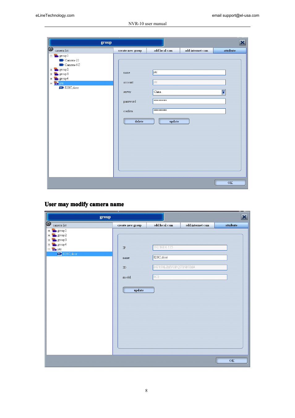 eLine Technology SNI-NVR User Manual | Page 9 / 45