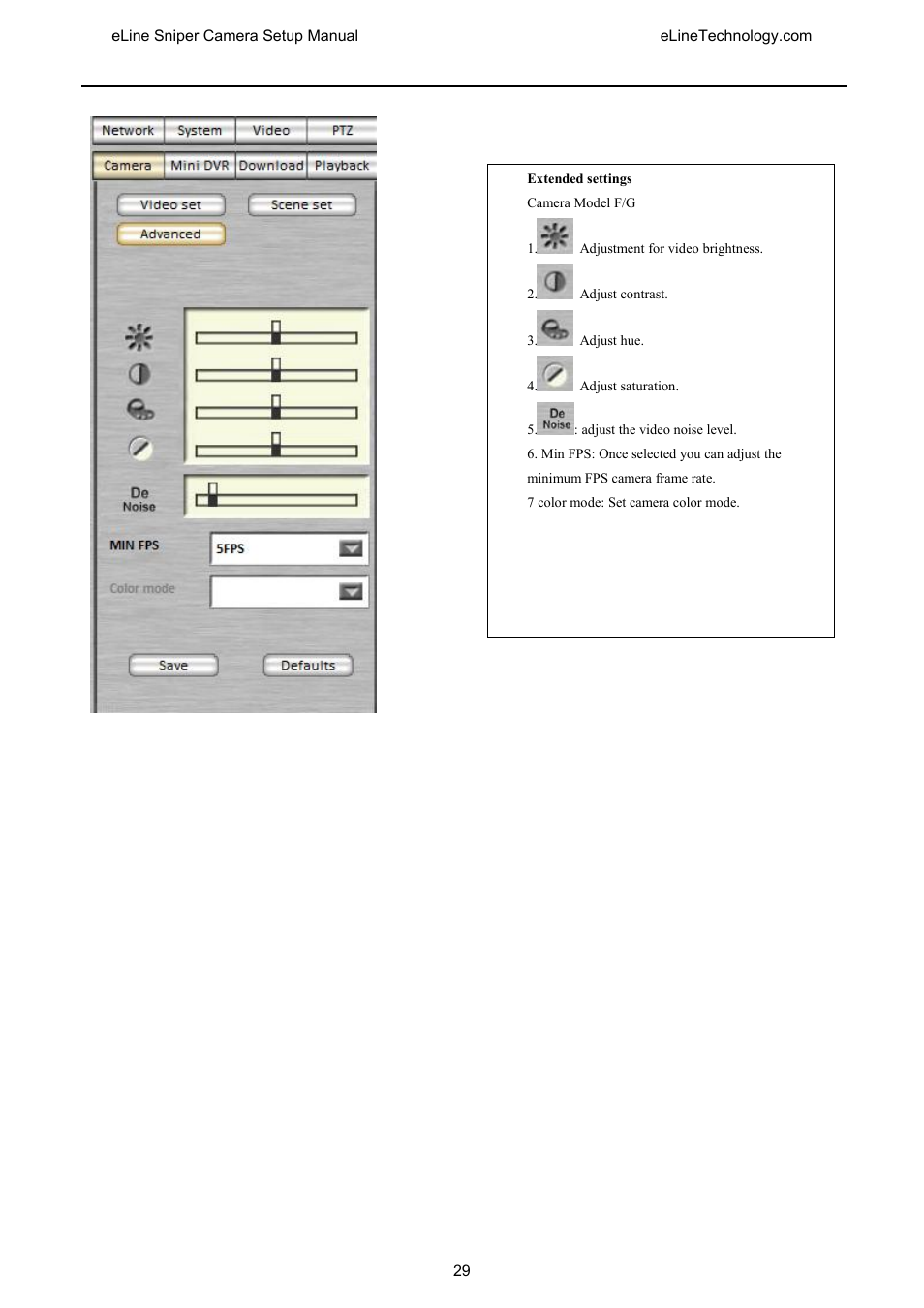 eLine Technology SNI-CamSetup User Manual | Page 30 / 44