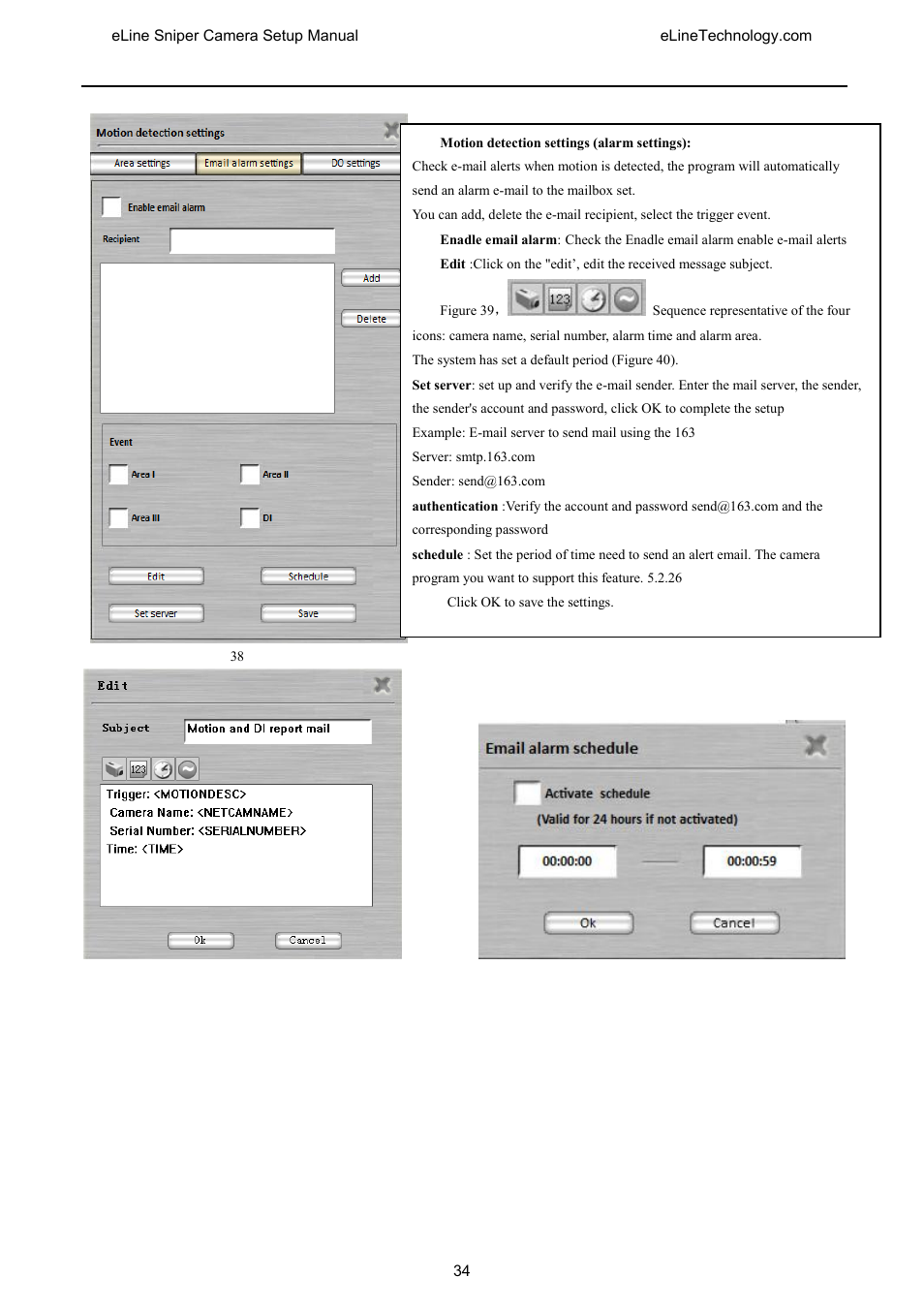 eLine Technology SNI-CamSetup User Manual | Page 35 / 44