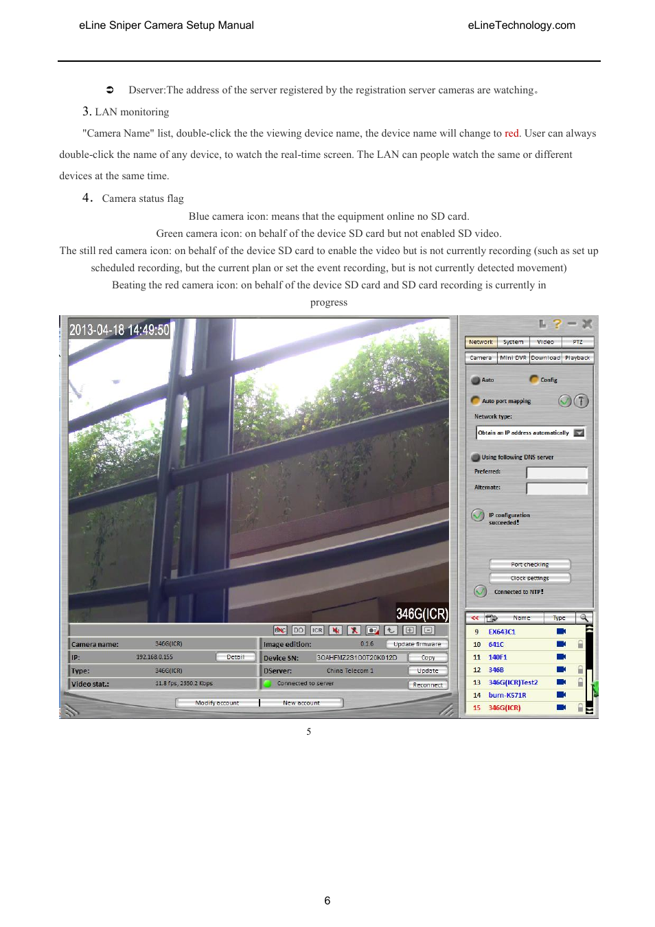 eLine Technology SNI-CamSetup User Manual | Page 7 / 44