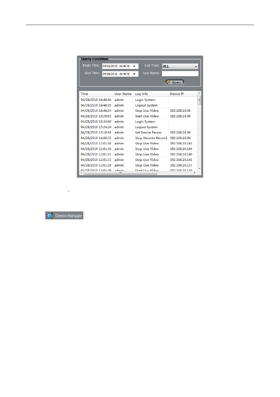 9 system log, 4 device maintenance | eLine Technology SIP_NVMS User Manual | Page 22 / 50