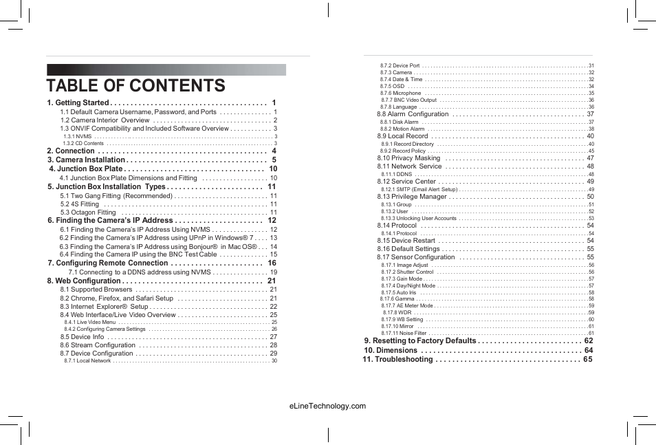 eLine Technology SIP-VD-R User Manual | Page 5 / 38