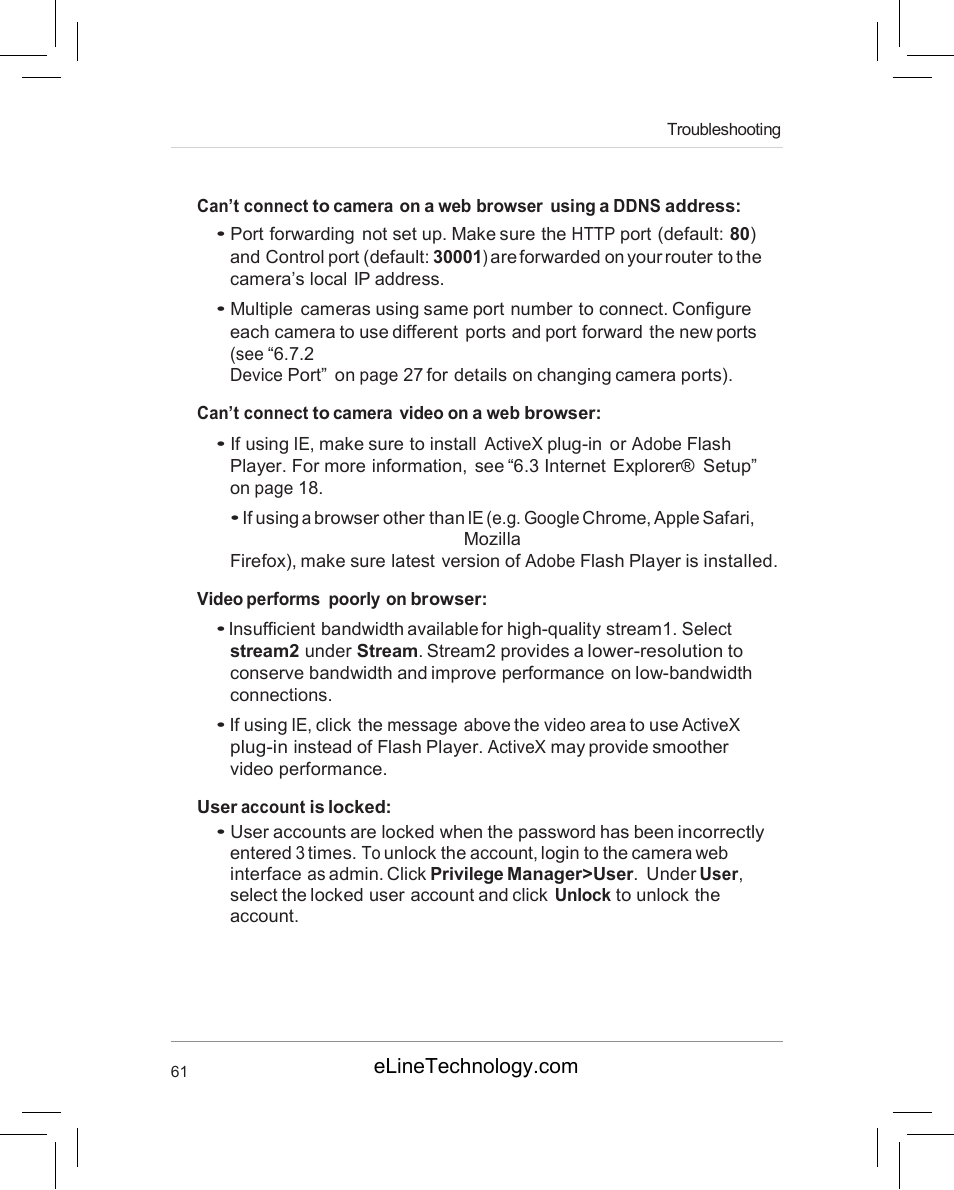 eLine Technology SIP-MVD-R User Manual | Page 36 / 36