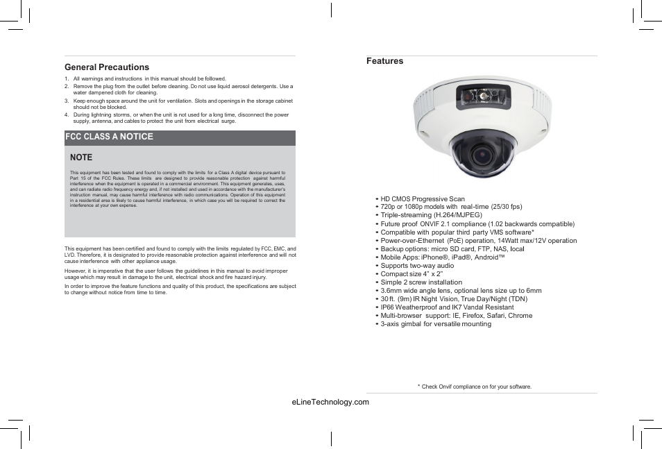 eLine Technology SIP-MVD-R User Manual | Page 4 / 36
