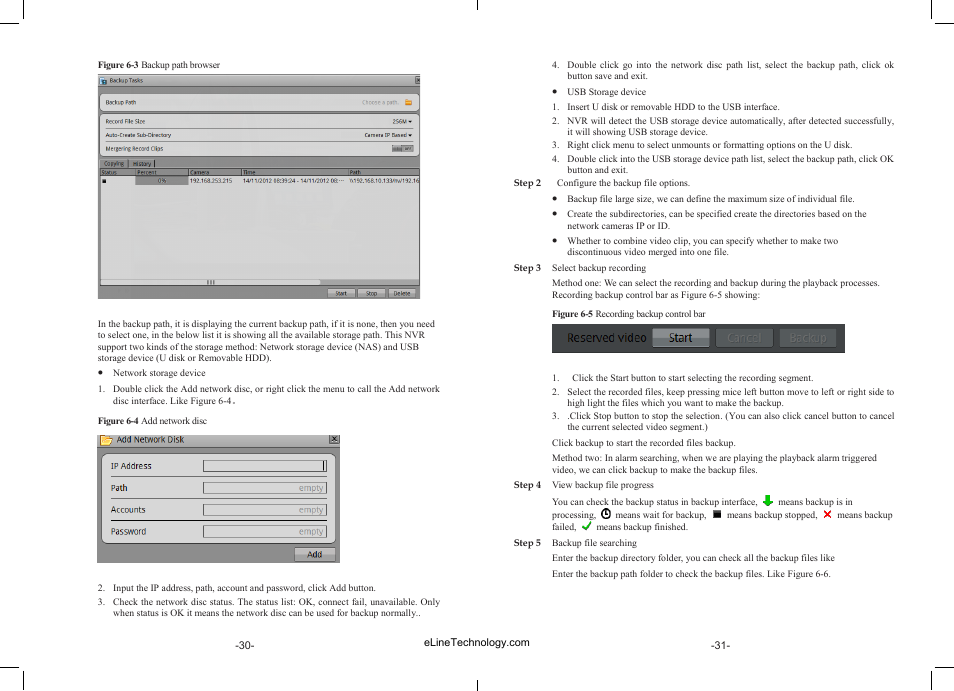 eLine Technology SIP-NVR User Manual | Page 16 / 34