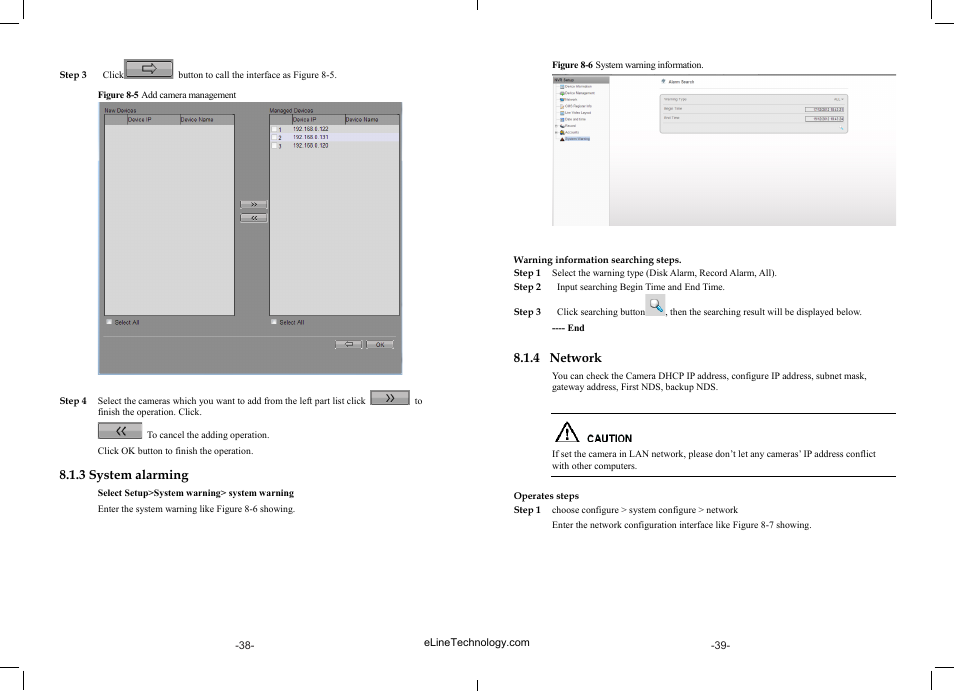 eLine Technology SIP-NVR User Manual | Page 20 / 34