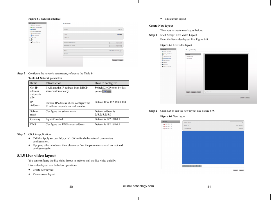 eLine Technology SIP-NVR User Manual | Page 21 / 34