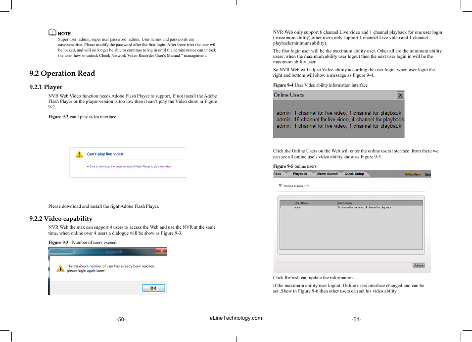 2 operation read | eLine Technology SIP-NVR User Manual | Page 26 / 34
