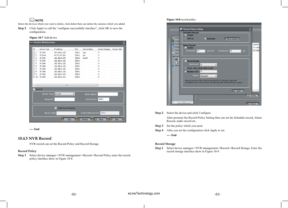 eLine Technology SIP-NVR User Manual | Page 32 / 34