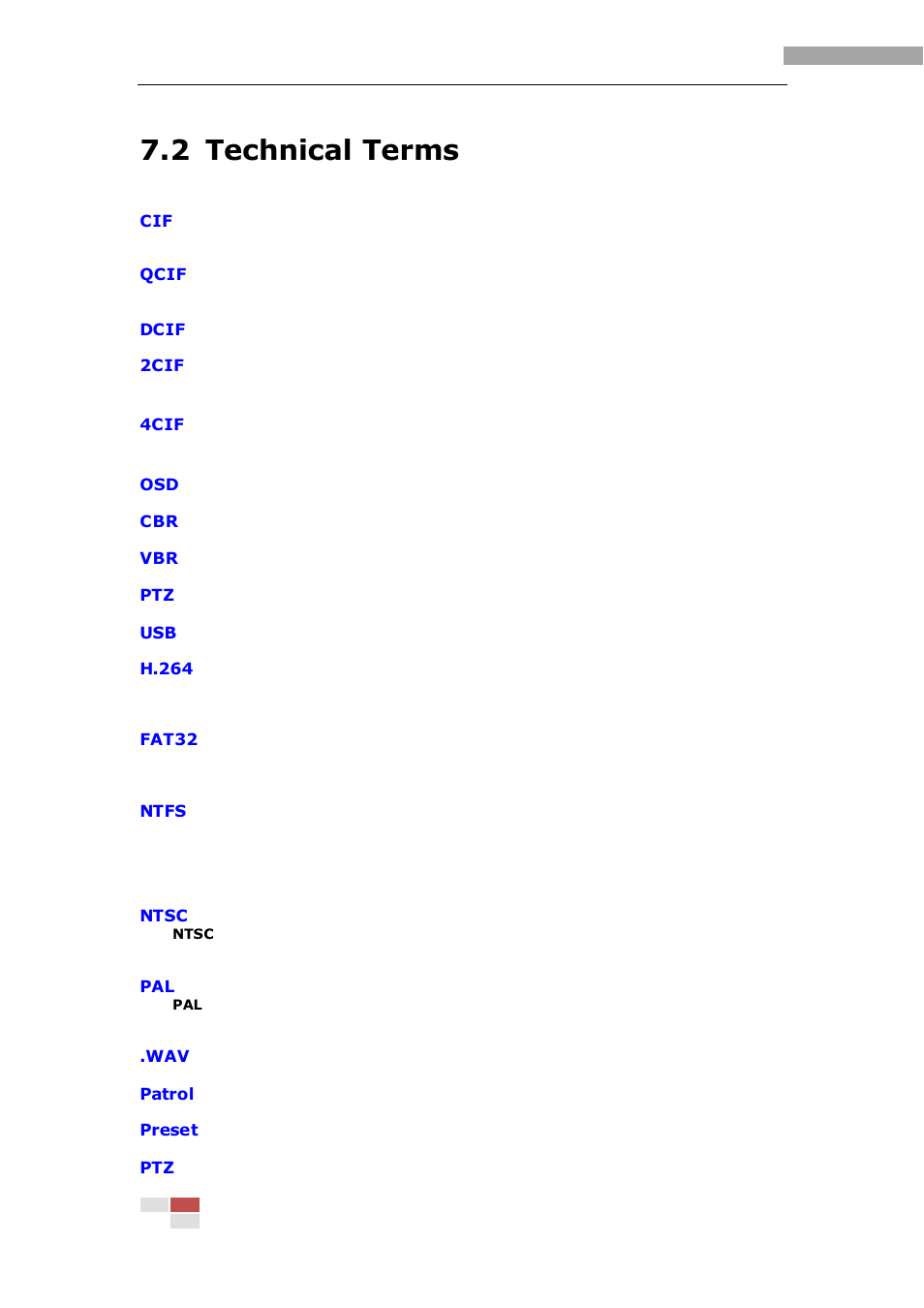 2 technical terms | eLine Technology iVMS-2000 V2.0.2 User Manual | Page 110 / 113