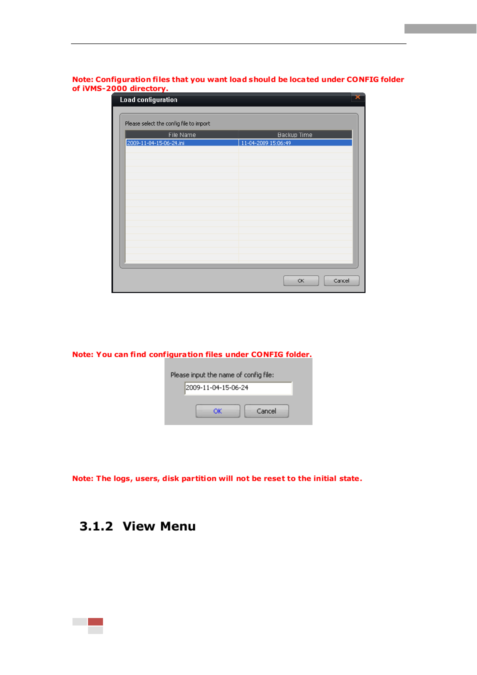 2 view menu | eLine Technology iVMS-2000 V2.0.2 User Manual | Page 22 / 113