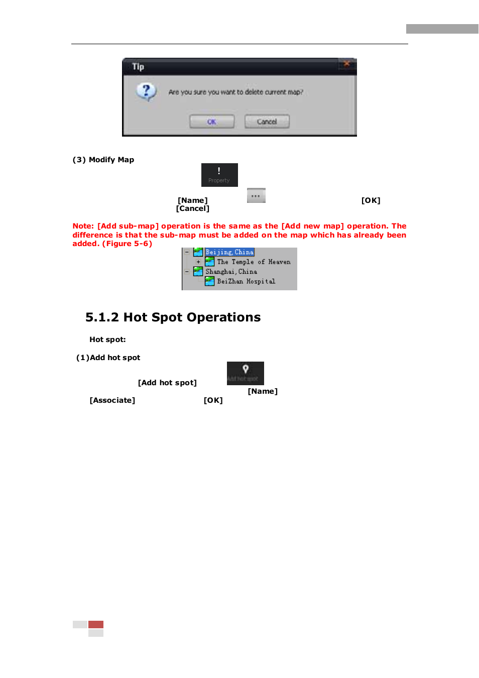 2 hot spot operations | eLine Technology iVMS-2000 V2.0.2 User Manual | Page 69 / 113