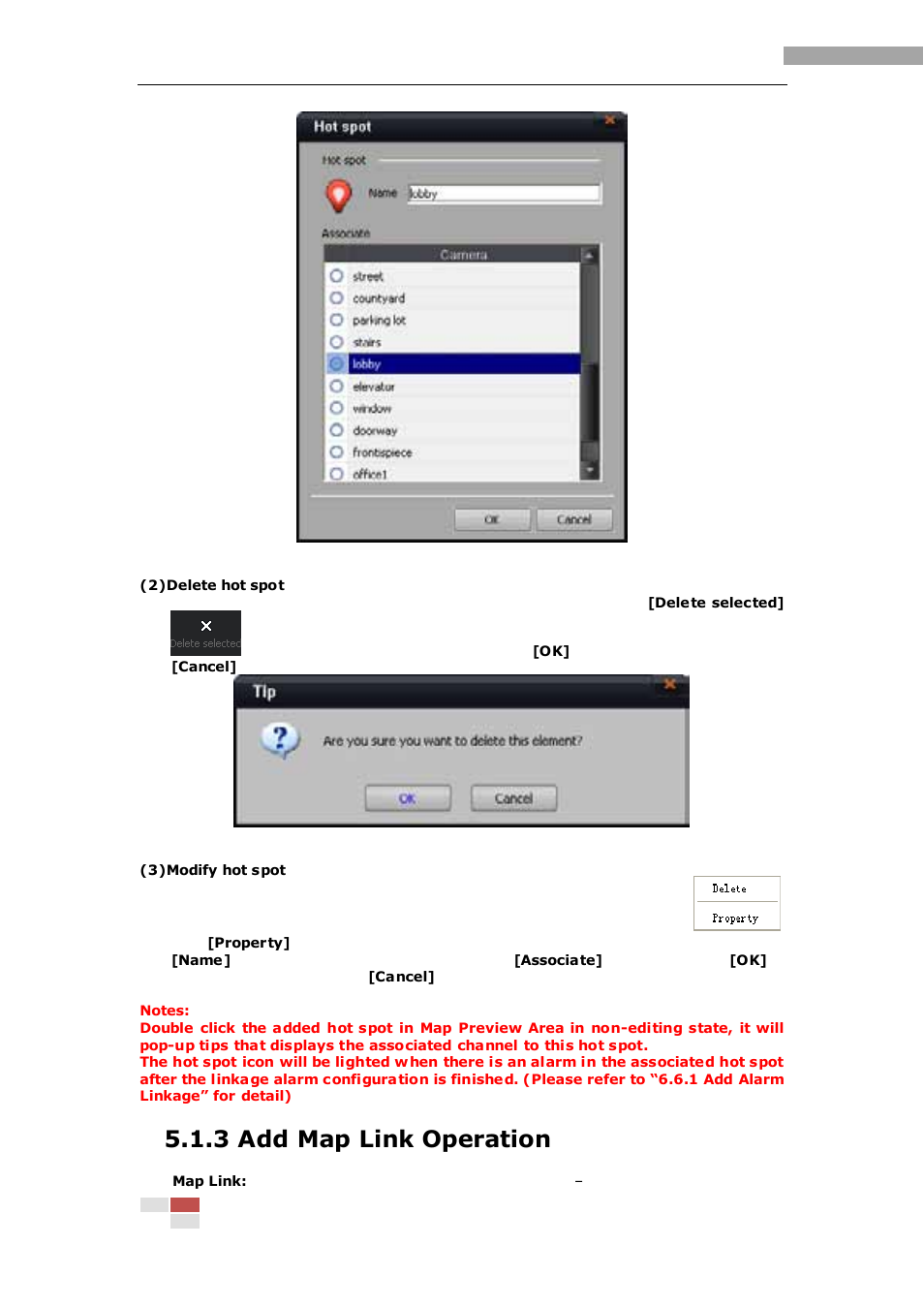 3 add map link operation | eLine Technology iVMS-2000 V2.0.2 User Manual | Page 70 / 113