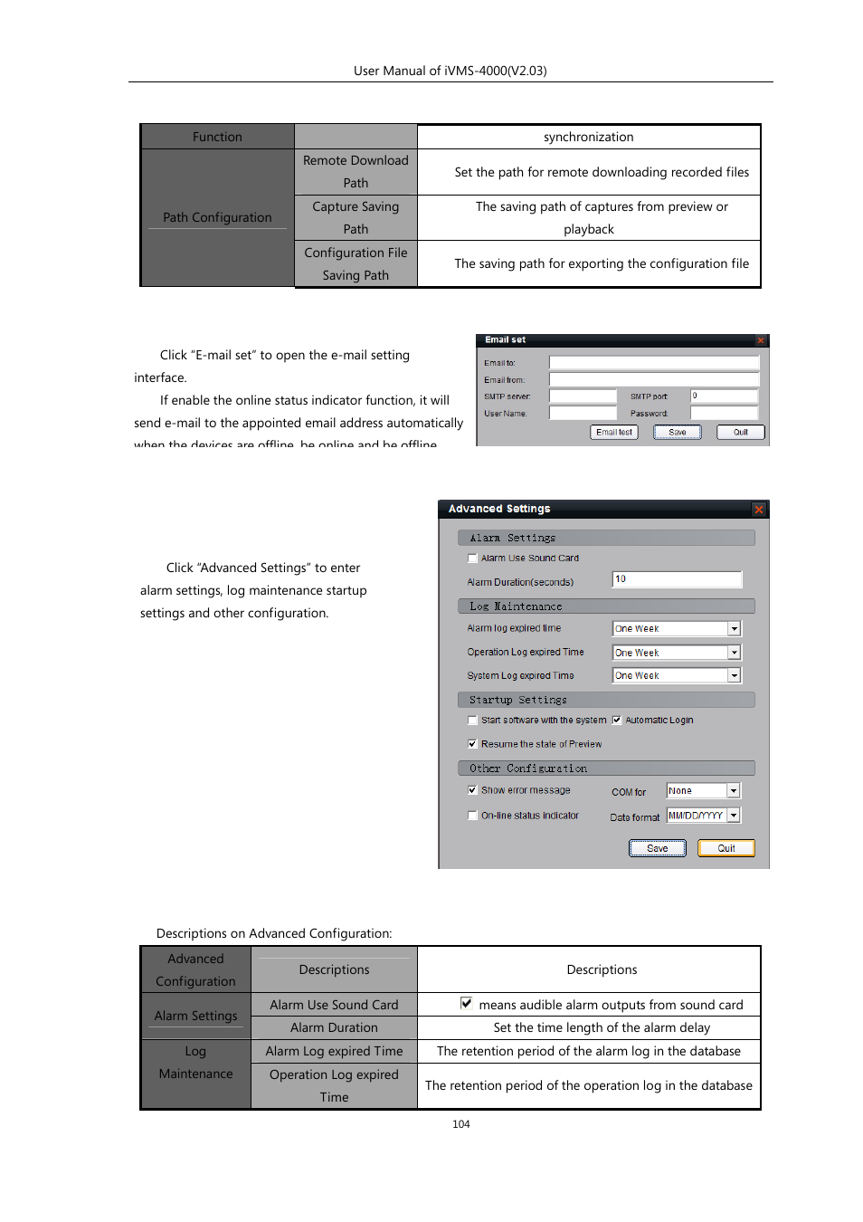 eLine Technology iVMS-4000 V2.03 User Manual | Page 105 / 112
