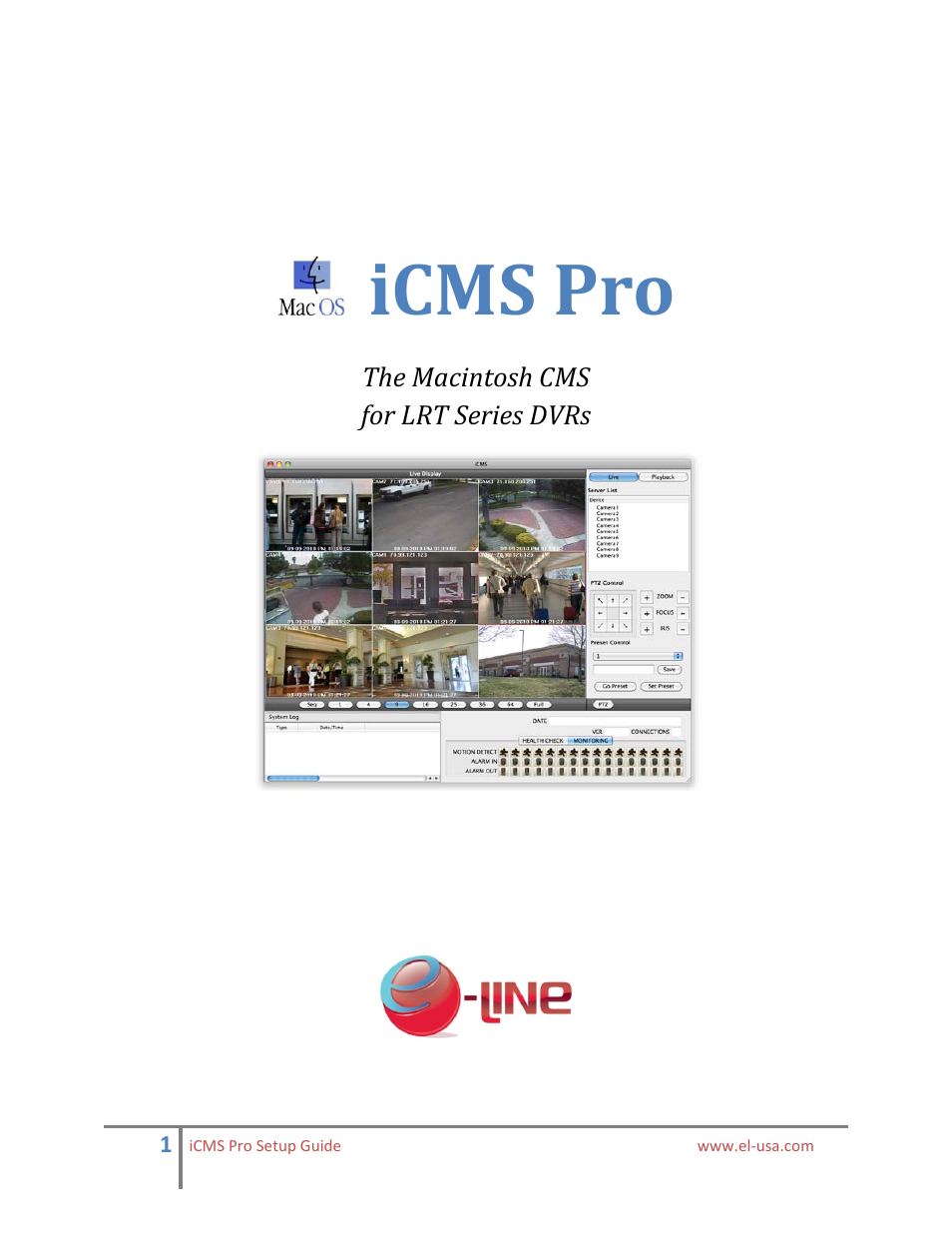 eLine Technology iCMS Pro User Manual | 10 pages