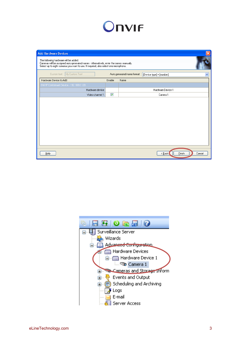 eLine Technology SIP MileStone Software Guide User Manual | Page 3 / 6