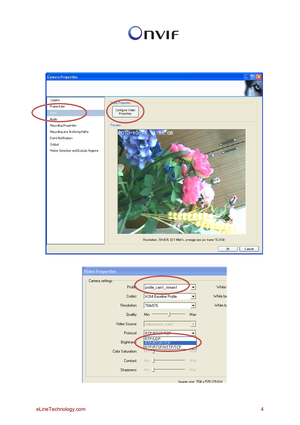 eLine Technology SIP MileStone Software Guide User Manual | Page 4 / 6