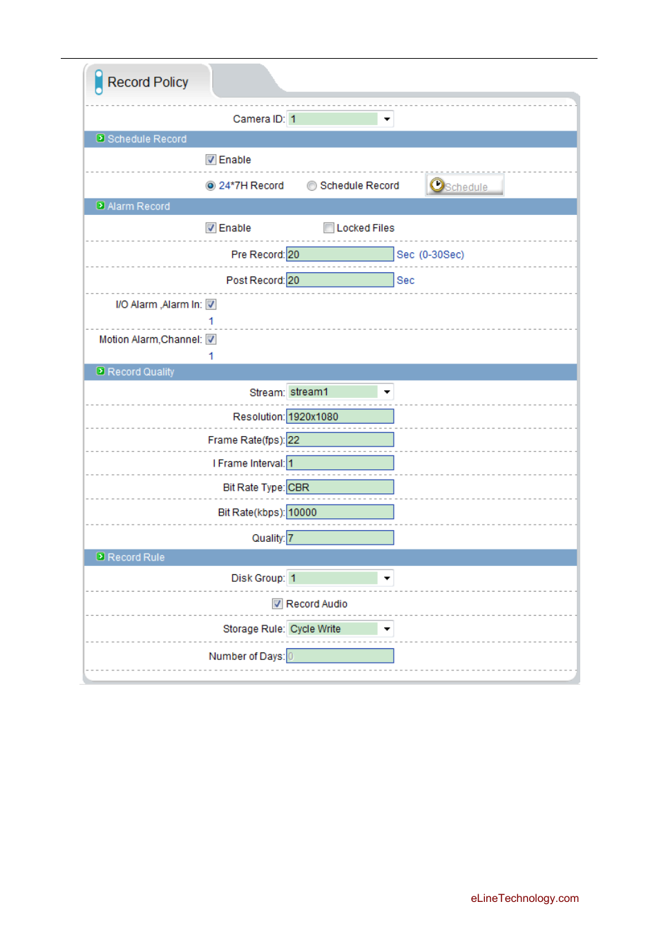 eLine Technology SIP Web Browser Guide v1.0 User Manual | Page 19 / 29