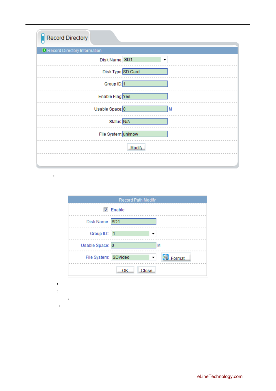 eLine Technology SIP Web Browser Guide v1.0 User Manual | Page 21 / 29
