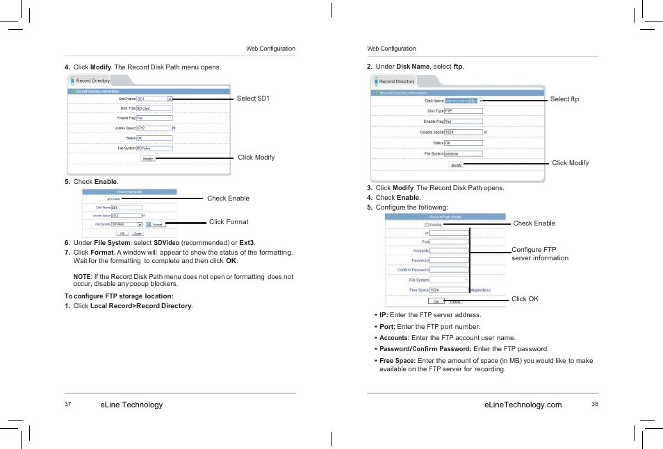 eLine Technology SIP-B-R User Manual | Page 24 / 36