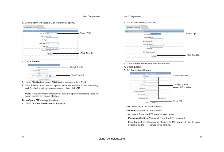 eLine Technology SIP-D User Manual | Page 24 / 36