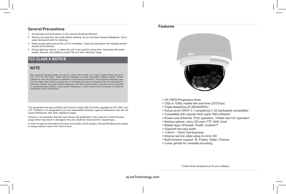 eLine Technology SIP-D User Manual | Page 4 / 36