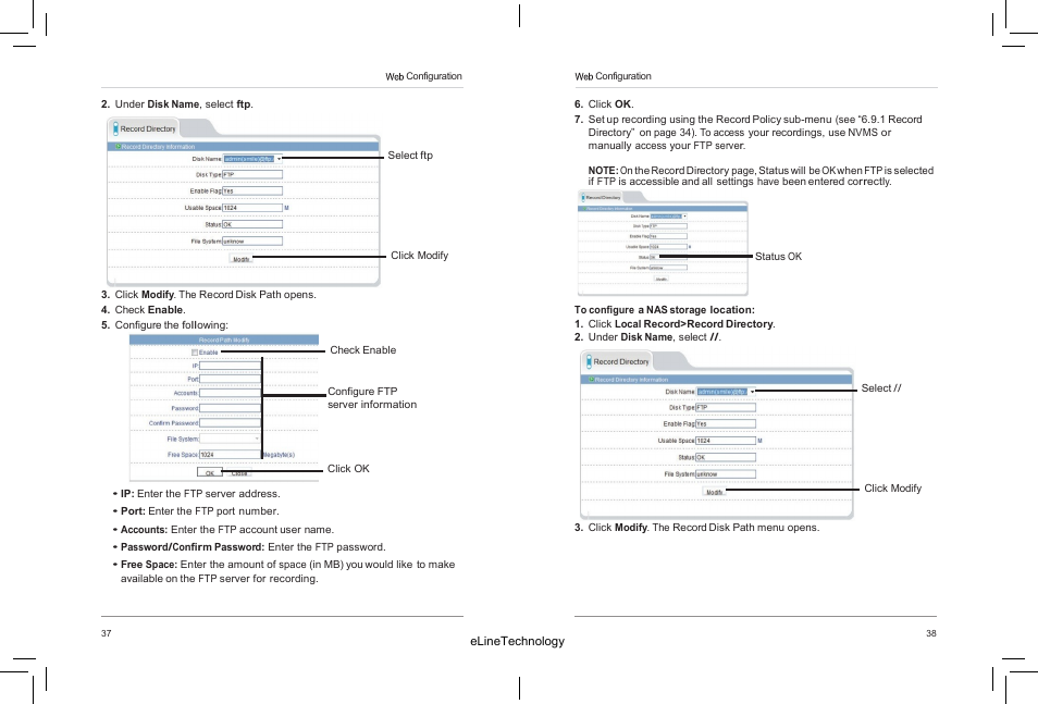 eLine Technology SIP-FB User Manual | Page 24 / 35