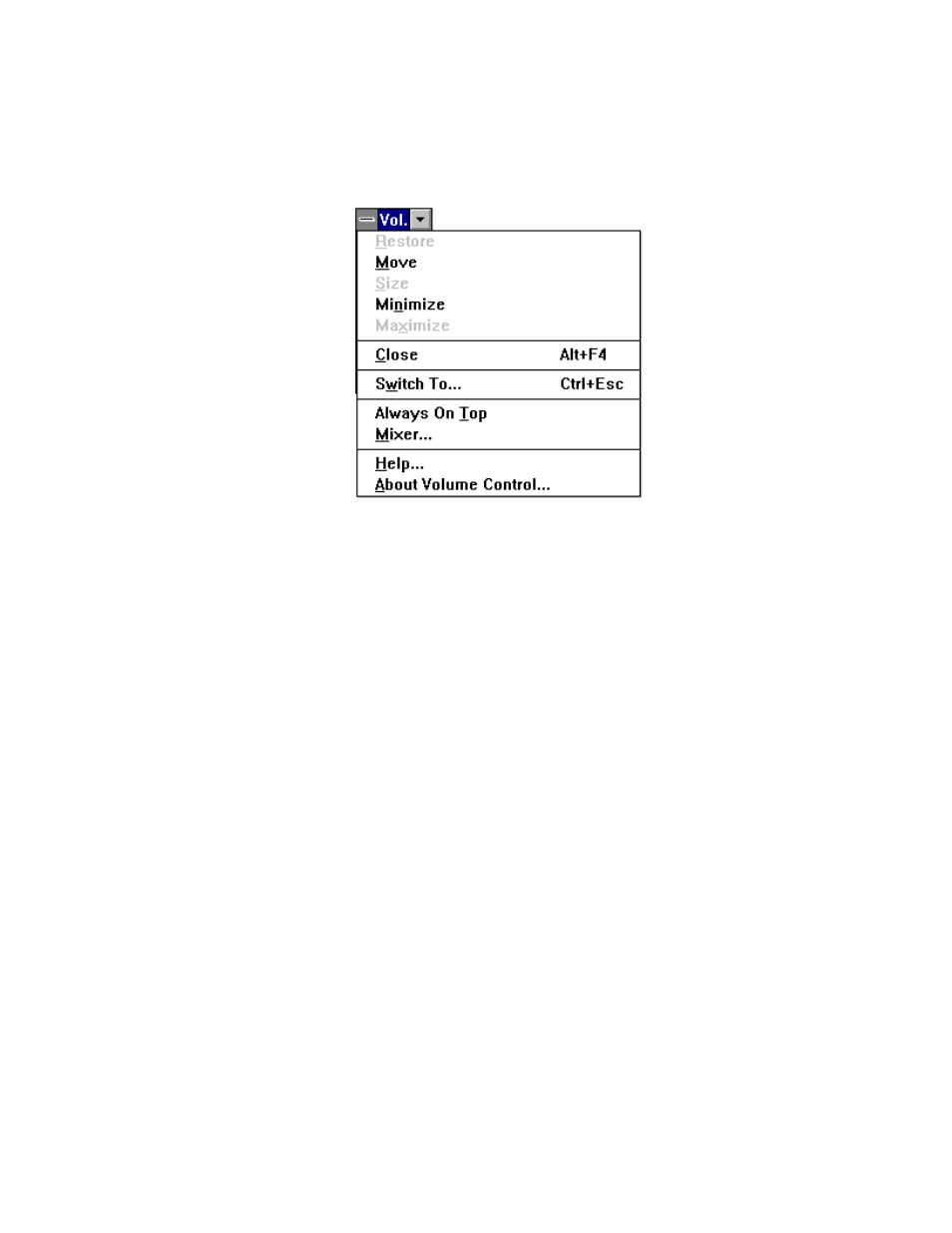 The volume control menu | EXP Computer AudioDrive Ver. 3.0 User Manual | Page 42 / 86