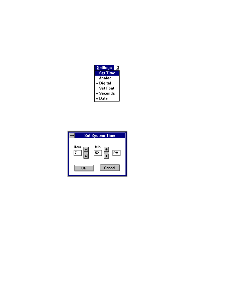 Setting the clock | EXP Computer AudioDrive Ver. 3.0 User Manual | Page 69 / 86