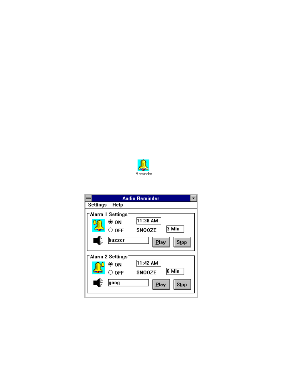 The audio reminder | EXP Computer AudioDrive Ver. 3.0 User Manual | Page 74 / 86