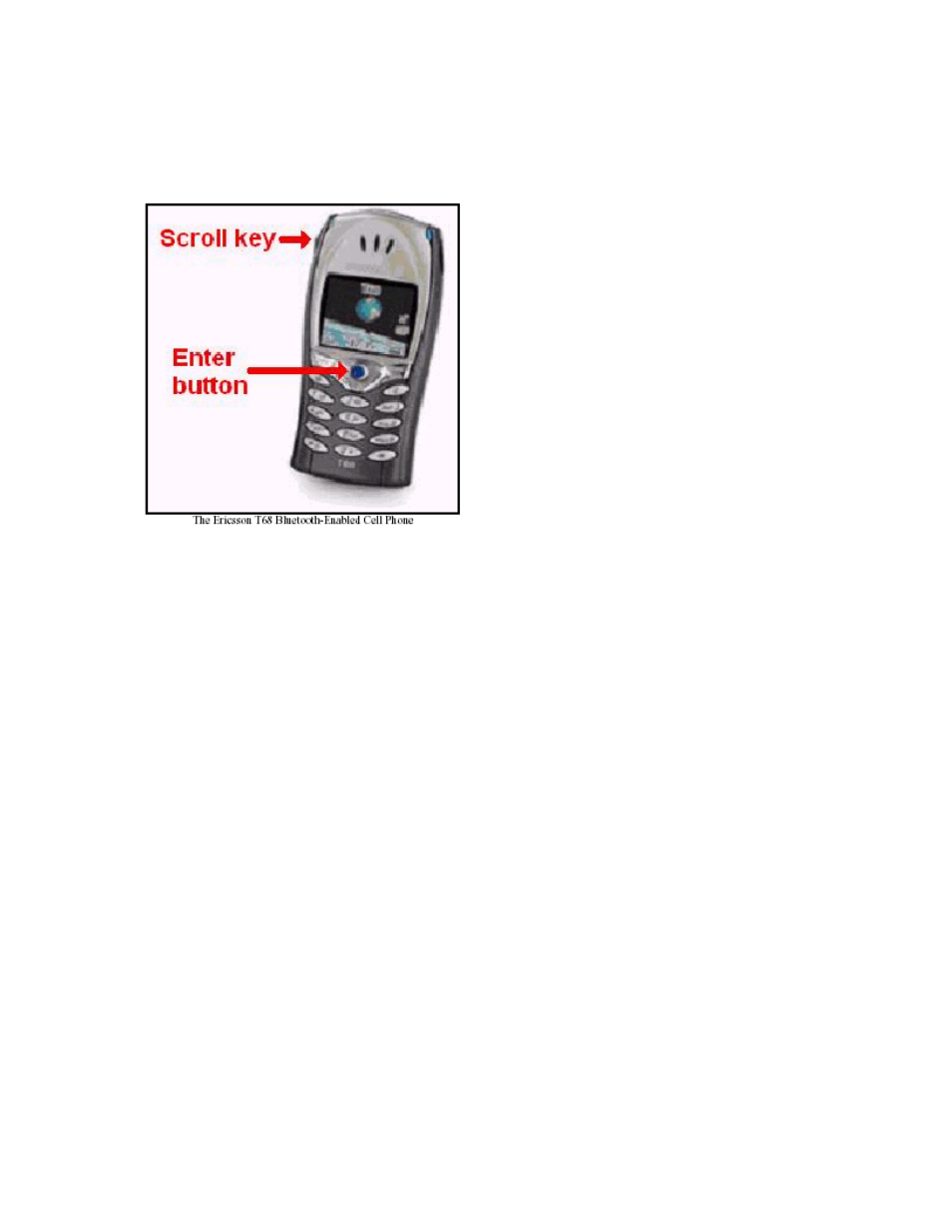EXP Computer Bluetooth: Pairing to the Ericsson T68 Phone Using BTW 1.2 User Manual | Page 2 / 9