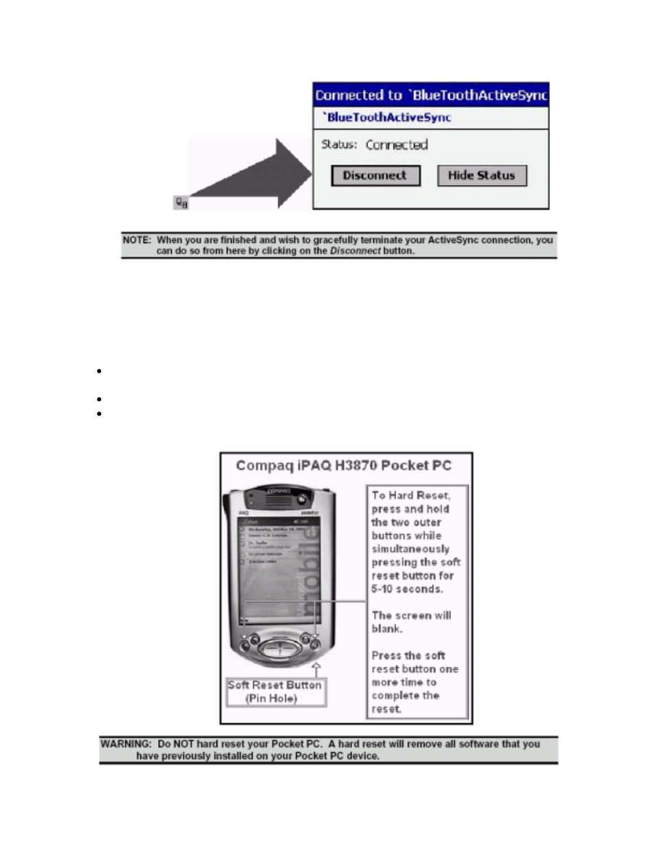 Troubleshooting | EXP Computer Bluetooth: iPAQ H3870 User Manual | Page 11 / 13