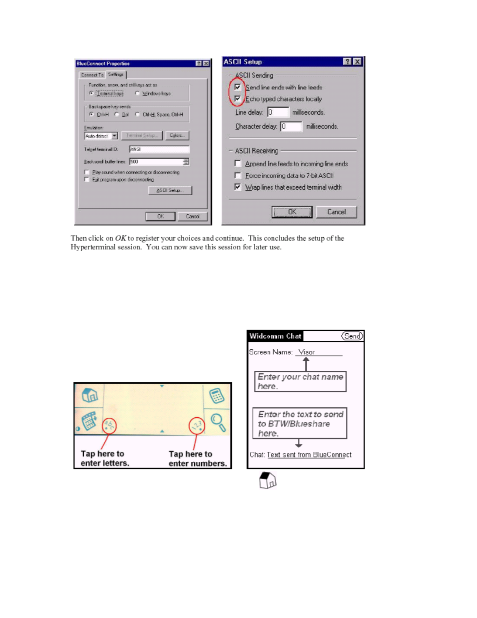 Chatting | EXP Computer Bluetooth: Serial Port Profile User Manual | Page 11 / 13