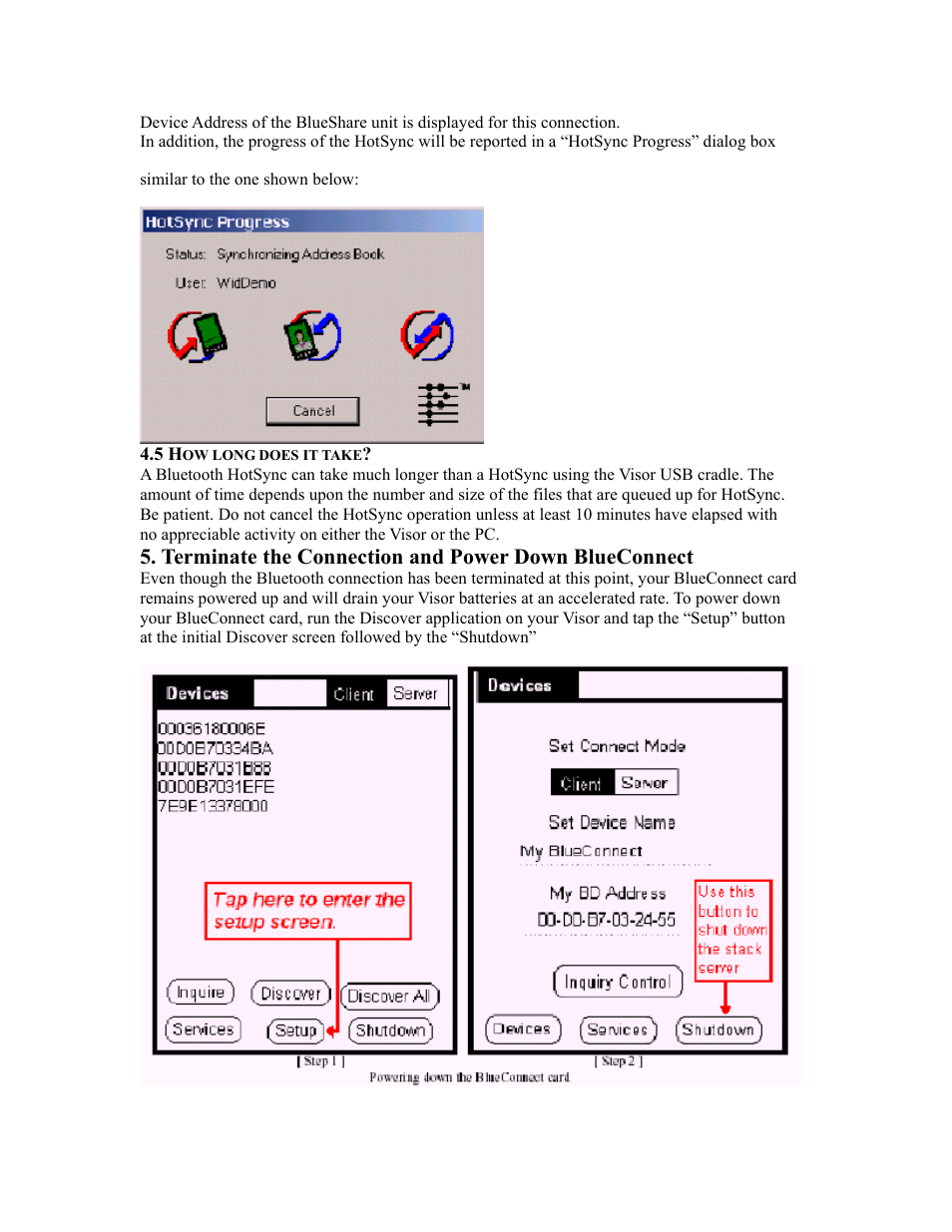 EXP Computer Bluetooth: Wireless HotSync of the Handspring Visor User Manual | Page 15 / 16