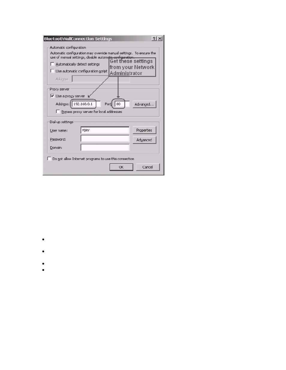 For troubleshooting or further information | EXP Computer Bluetooth: Surfing the Web from Your Laptop Computer User Manual | Page 9 / 9