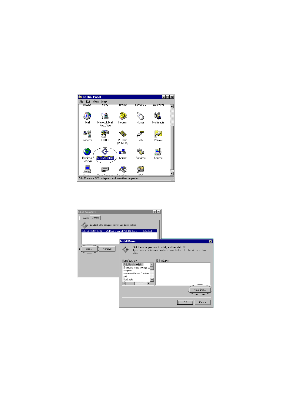 Windows nt 4.0 | EXP Computer CD Station User Manual | Page 22 / 27