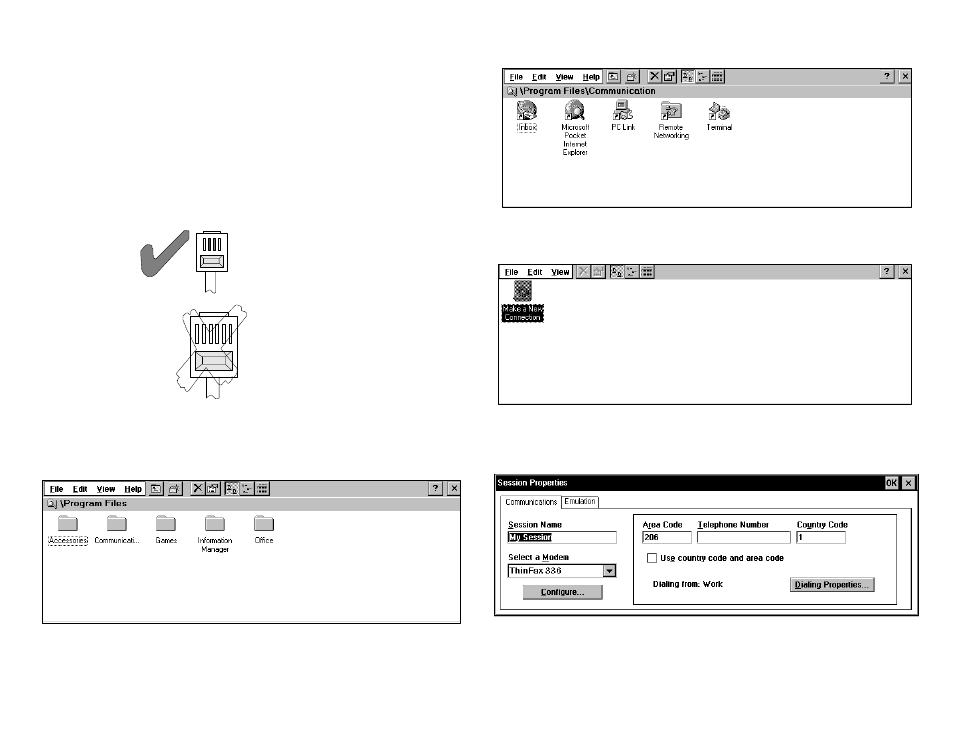 Testing the modem | EXP Computer Data Traveler 336E User Manual | Page 8 / 14