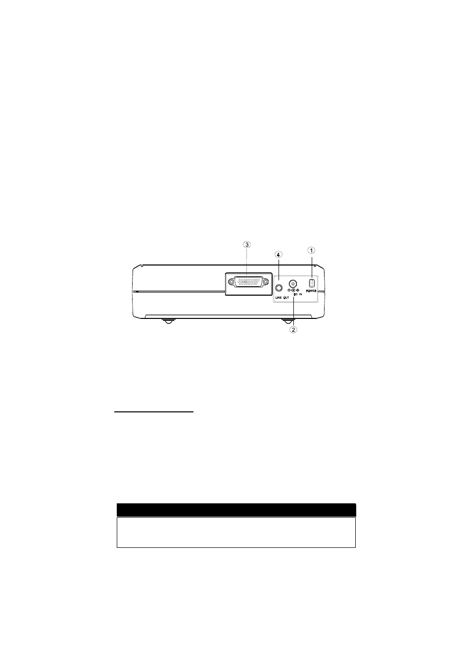 Rear panel, Power source, Caution | EXP Computer DVD Station User Manual | Page 8 / 22