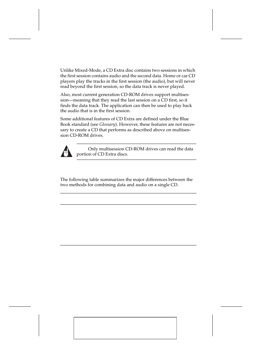 When to use cd extra, Differences between the two methods, When to use cd extra 7-5 | Differences between the two methods 7-5 | EXP Computer EXP CD-Rewriter Bundled S_W User Manual | Page 61 / 130