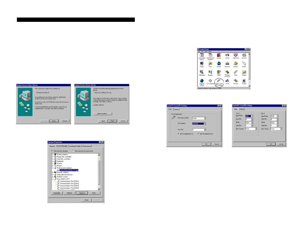 EXP Computer EXP Serial Card Dual COM port User Manual | 2 pages