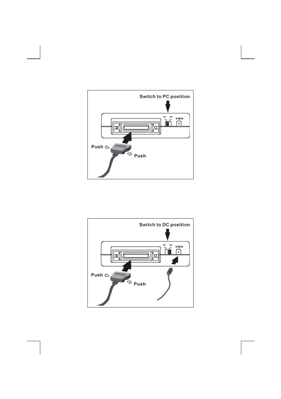 Get power from pcmcia socket, Get power from the external power | EXP Computer HD TRAVELER E PCMCIA (including Win 2000 XP) User Manual | Page 11 / 36