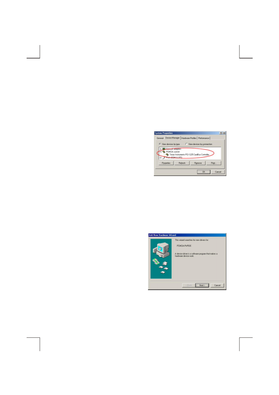 Software installation for windows 95/98 | EXP Computer HD TRAVELER E PCMCIA (including Win 2000 XP) User Manual | Page 12 / 36