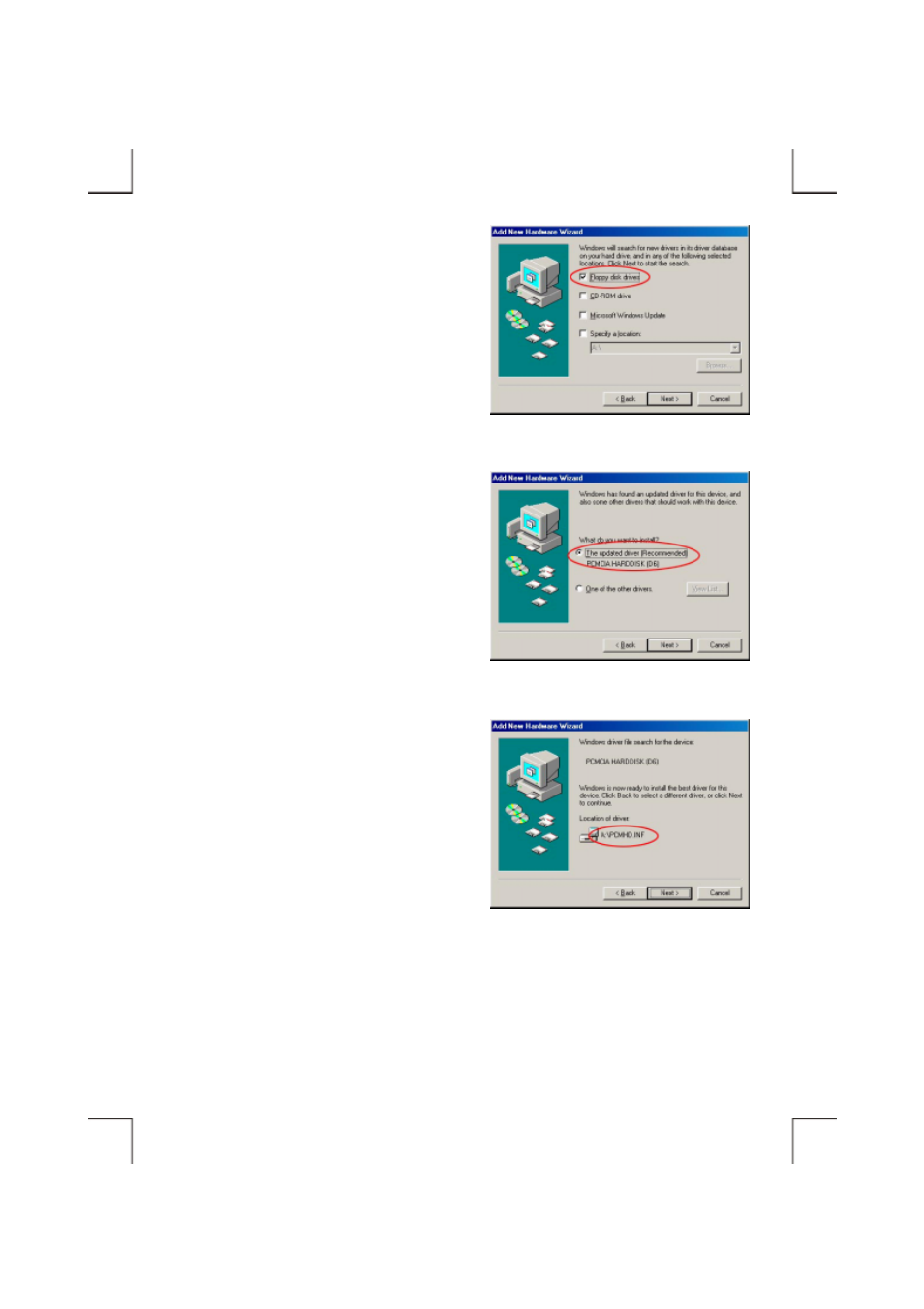 EXP Computer HD TRAVELER E PCMCIA (including Win 2000 XP) User Manual | Page 13 / 36