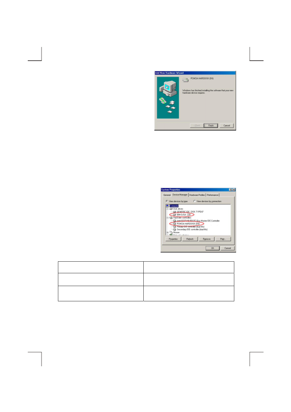 EXP Computer HD TRAVELER E PCMCIA (including Win 2000 XP) User Manual | Page 14 / 36