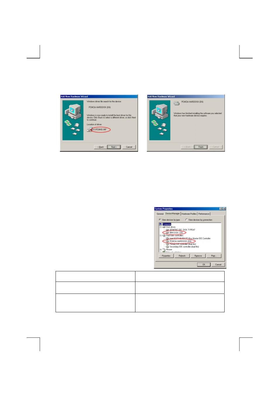 EXP Computer HD TRAVELER E PCMCIA (including Win 2000 XP) User Manual | Page 16 / 36