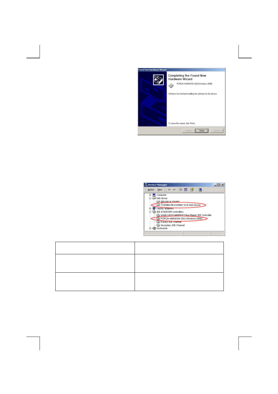 EXP Computer HD TRAVELER E PCMCIA (including Win 2000 XP) User Manual | Page 19 / 36